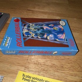 1989 Rollerball Nintendo NES Complete in Box CIB