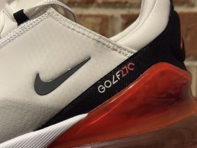 Size 9.5 - Nike Air Max 270 Golf White Red for sale online | eBay
