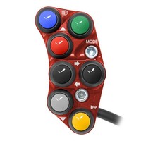 Linke StraßEnbedieneinheit Jetprime Ducati Panigale V4 2018-24 (Rot)
