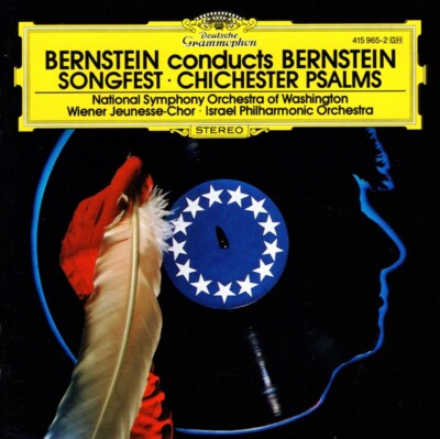 CD Leonard Bernstein conducts Songfest Chichester Psalms DG Made in W. Germany
