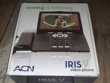 ACN IRIS V Video Phone 4000 Digital Video Corded Home Phone TESTED FREE SHIPPING