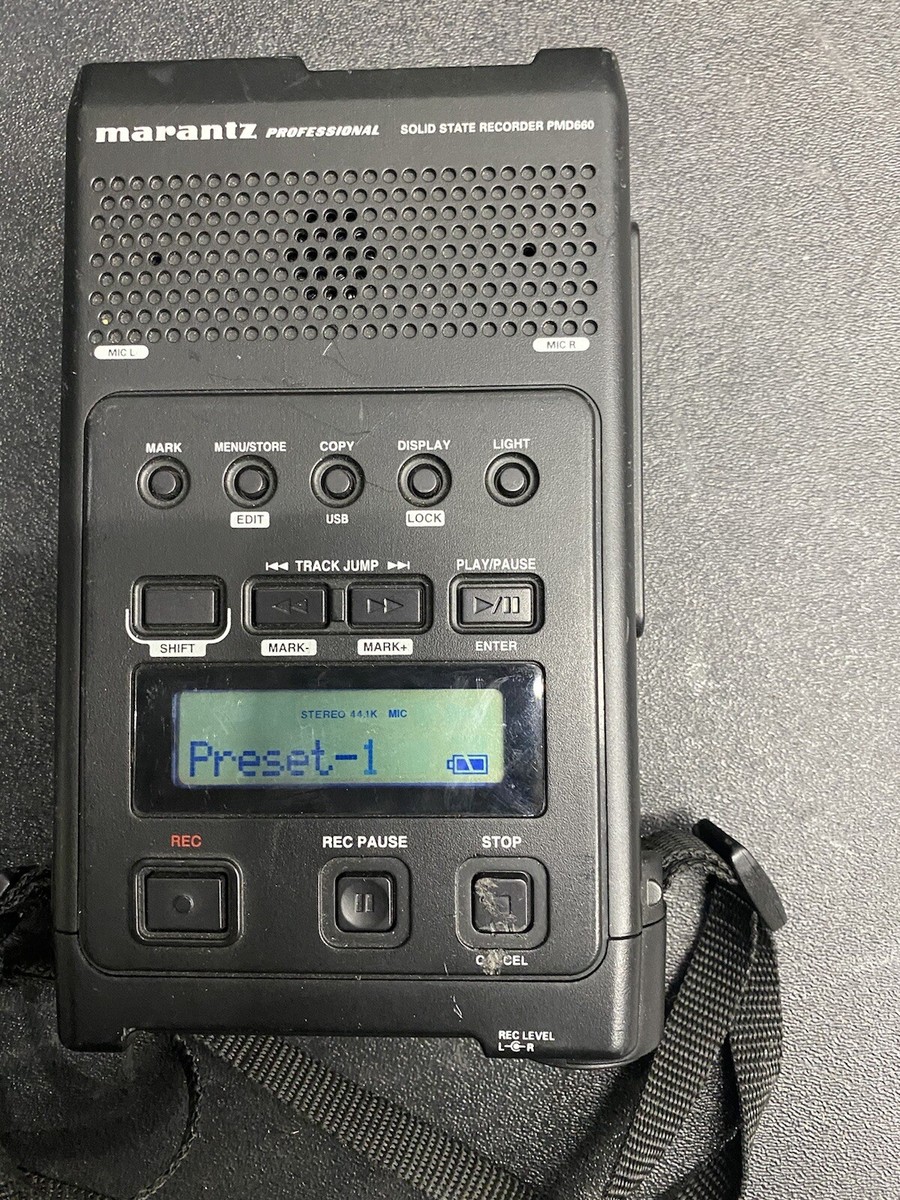 Marantz Professional Solid State Recorder PMD660 Digital
