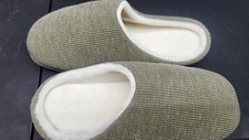 Gara Tia Men's Olive Green Nonslip memory foam House Slipper  size 10-11