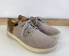 Chaco Davis Lace Up J106123 Mens 11 Brown Canvas Slip Resistant Sneakers Shoes