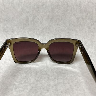 Quay Australia ICY Sunglasses - Green/ Brown Polarized  display picture 3
