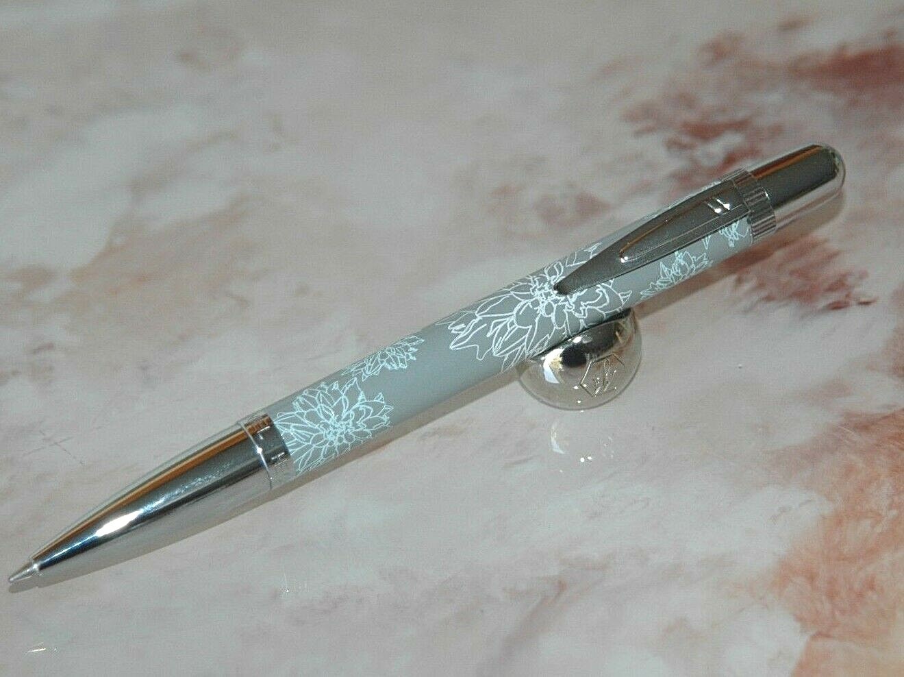 Stylo roller Daniel Hechter Savane Bird gris, écriture fluide sans fatigue
