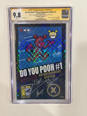 Do you POOH? 10 year anniversary edition #1 Counterpoint 2 times signed CGC 9.8