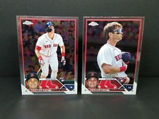 2023 Chrome #174 & #USC125 Triston Casas, Red Sox (RC) - Base & Debut Rookies