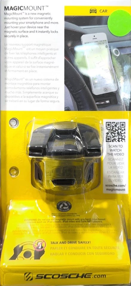 Scosche MagicMount™ Magnetic Vent Mount FOR MOBILE DEVICES, CAR MAGVM - Image 2 of 4