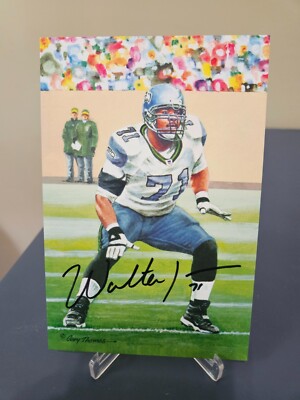 NFL シーホークス ウォルター・ジョーンズ サイン入りユニフォーム HOF WALTER JONES 