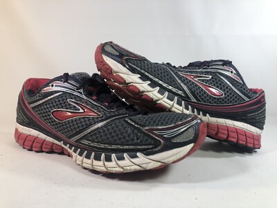 Brooks Ghost Women's Running Shoes Size Grey/Red/White