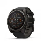 Garmin fenix 8 51mm Solar Sapphire Carbon Gray DLC with Black Band 010-02907-10