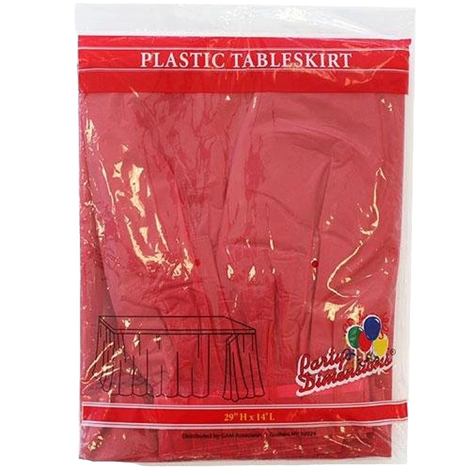 Saias de mesa Festa Party Sólido