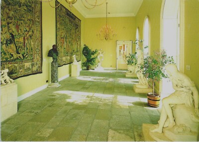 ENGLAND POSTKARTE Bowood House Skulpturengalerie Calne Wiltshire UK Beric Tempest