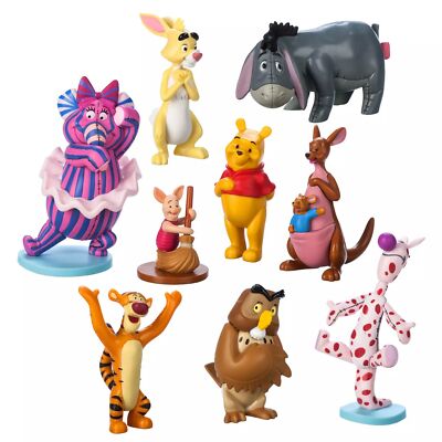 Disney Winnie the Pooh 9-Piece Deluxe PVC Figure Play Set | eBay