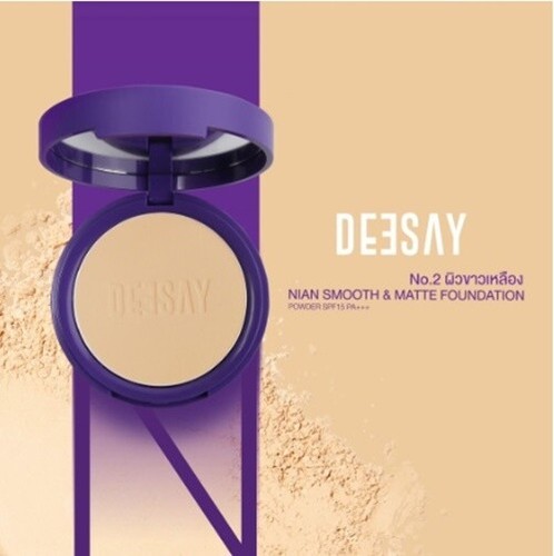 Deesay Nian Smooth & Math Foundation Powder SPF15 PA +++ emphasizes oil control - Picture 14 of 15