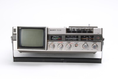 Receptor De Cassette Sony FX-412 TV-FM/AM - AS IS