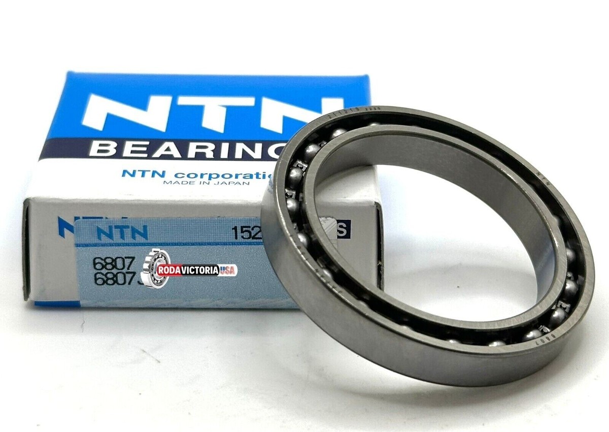 メカニカル・リンク Mechanical Link NTN JAPAN 6807 DEEP GROOVE BALL BEARING, OPEN TYPE, NO SEALS