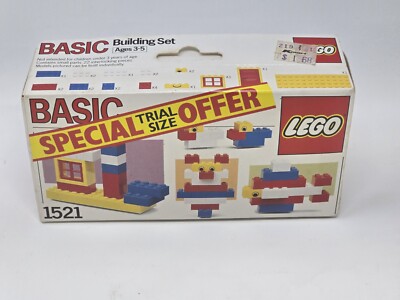 LEGO Basic: Basic Building Set Trial Size (1521) Brand New In Box