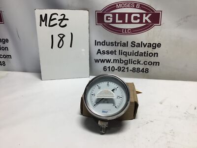 Wika 4'' Pressure Gauge 213.53 21353 30 PSI 1/4'' NPT 9099109