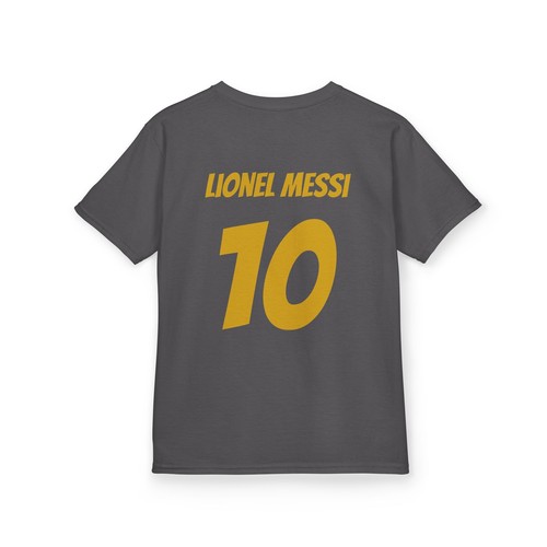 Lionel Messi Goat #10 Youth Shirt - Barcelona Miami - Soccer Jersey Graphic Tee - Picture 37 of 53