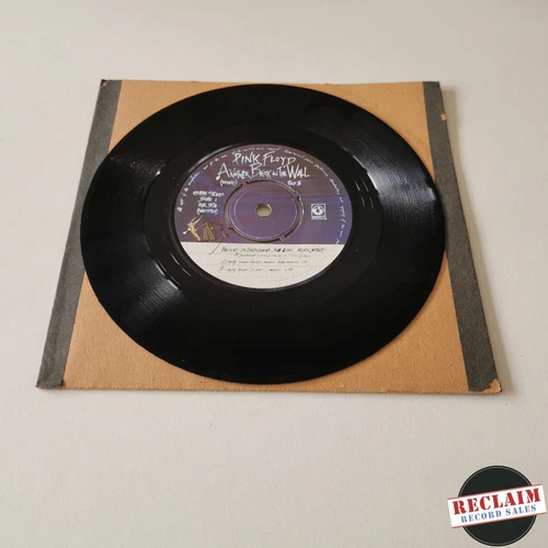 pink floyd - another brick in the wall 7" vinyl record VG