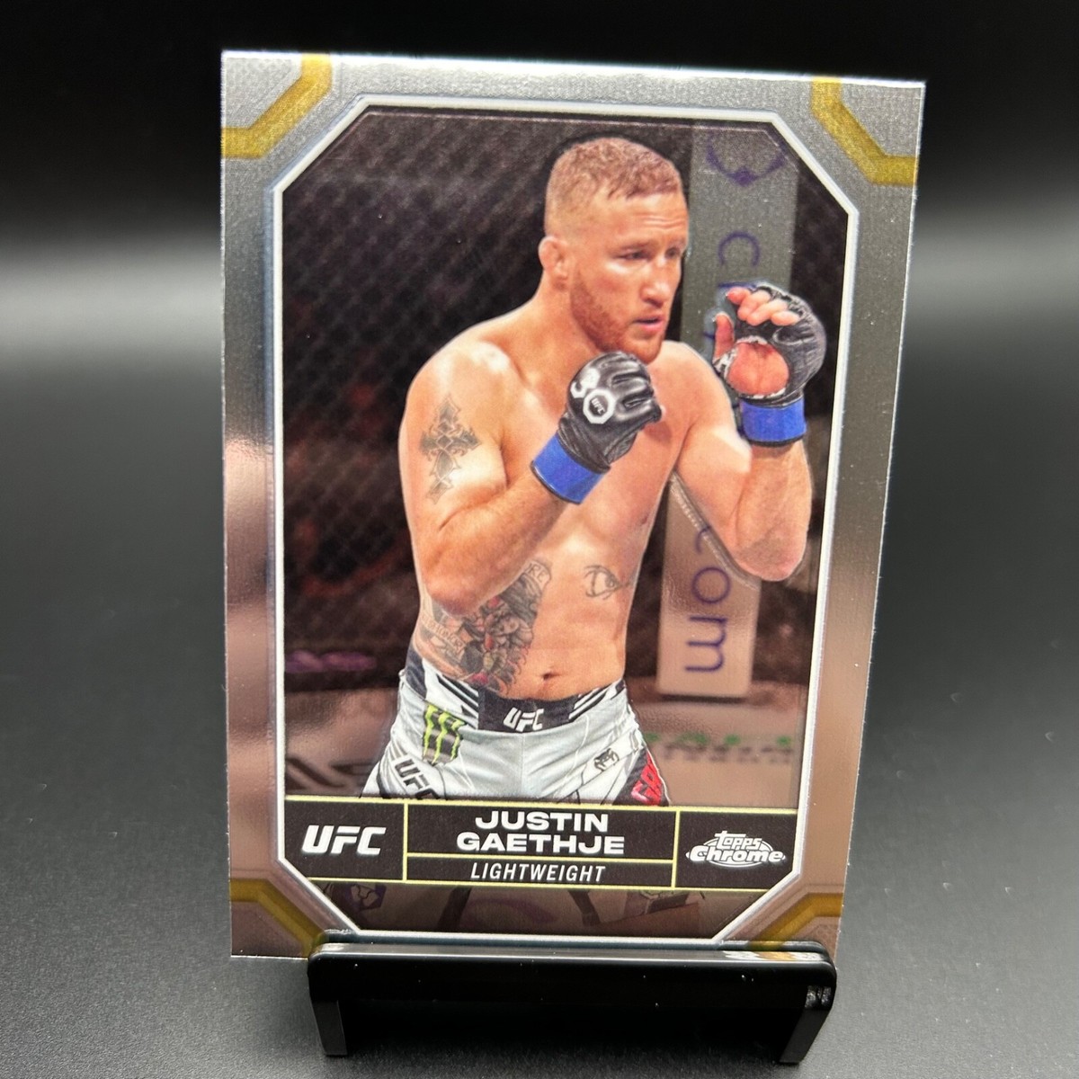 UFC　ジャスティン　ゲイジー　Justin Gaethje　サイン　シリアル 2024 Topps Chrome UFC #104 Justin Gaethje | eBay