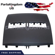 For Nissan Versa 07-12 NEW Black Front Upper Top Center Dash Air Vent Trim Bezel