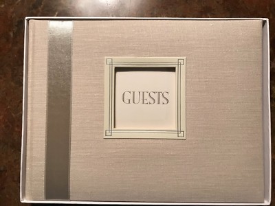 * Guest Comments Book Wedding Anniversary Birthday Party C R Gibson Personalize
