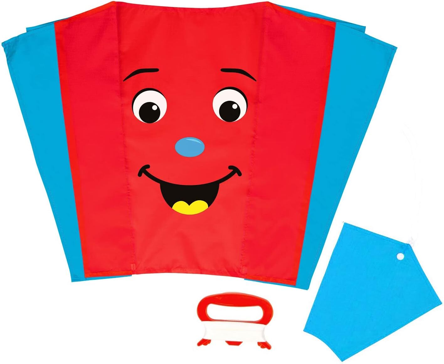 Сани Karlchen поворотные Kinderdrachen mit Augen - 1-Leiner Drachen - Flugspielzeug 5090₽