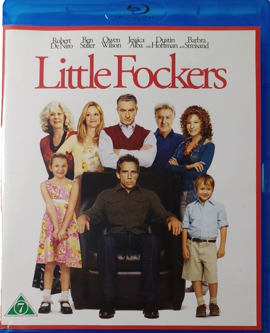 LITTLE FOCKERS BLU-RAY NEW NOT SEALED SWEDISH IMPORT + ENGLISH LANGUAGE #PB