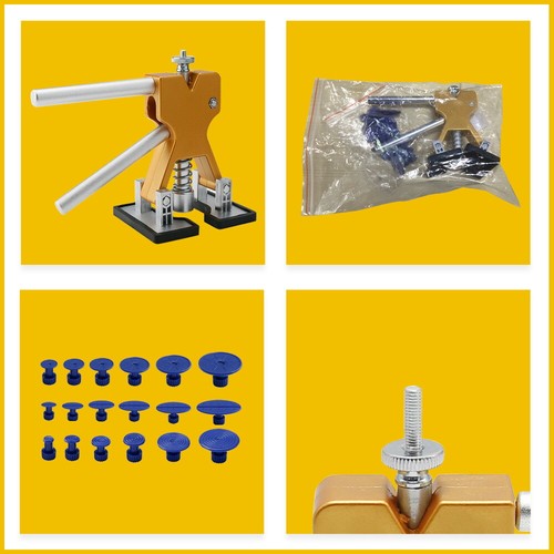Car Body Paintless Dent Repair Puller Remover Dint Kit Damage Hail Lifter Tools - Picture 9 of 15