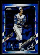 Ehire Adrianza 2021 Topps Chrome Update Sapphire Edition Card #US223