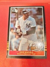 1985 Donruss highlights Dave Winfield #53 New York Yankees HALL OF FAME