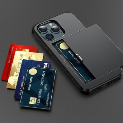 S. Tedazo iPhone 15 Plus case Wallet Case with Credit Card
