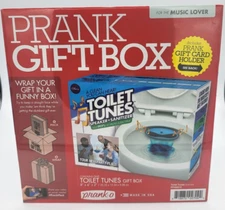 Toilet Tunes - Wrap Your Real Gift in a Prank Box Funny Gag Joke Prank-O USA NEW