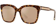 Michael Kors San Marino Women's Dark Tortoise/Clear Sunglasses MK2163 31027P