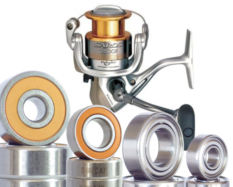 saros shimano spinning reel Shimano Saros Series SAR Fishing Reel Bearing Kits Stainless Steel  Precision