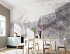 3D Dreieck Muster H976 Tapete Wandbild Selbstklebend Abnehmbare Aufkleber Sinsin