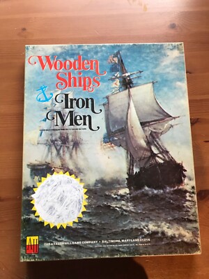 AH Avalon Hill - WOODEN SHIPS & IRON gebraucht