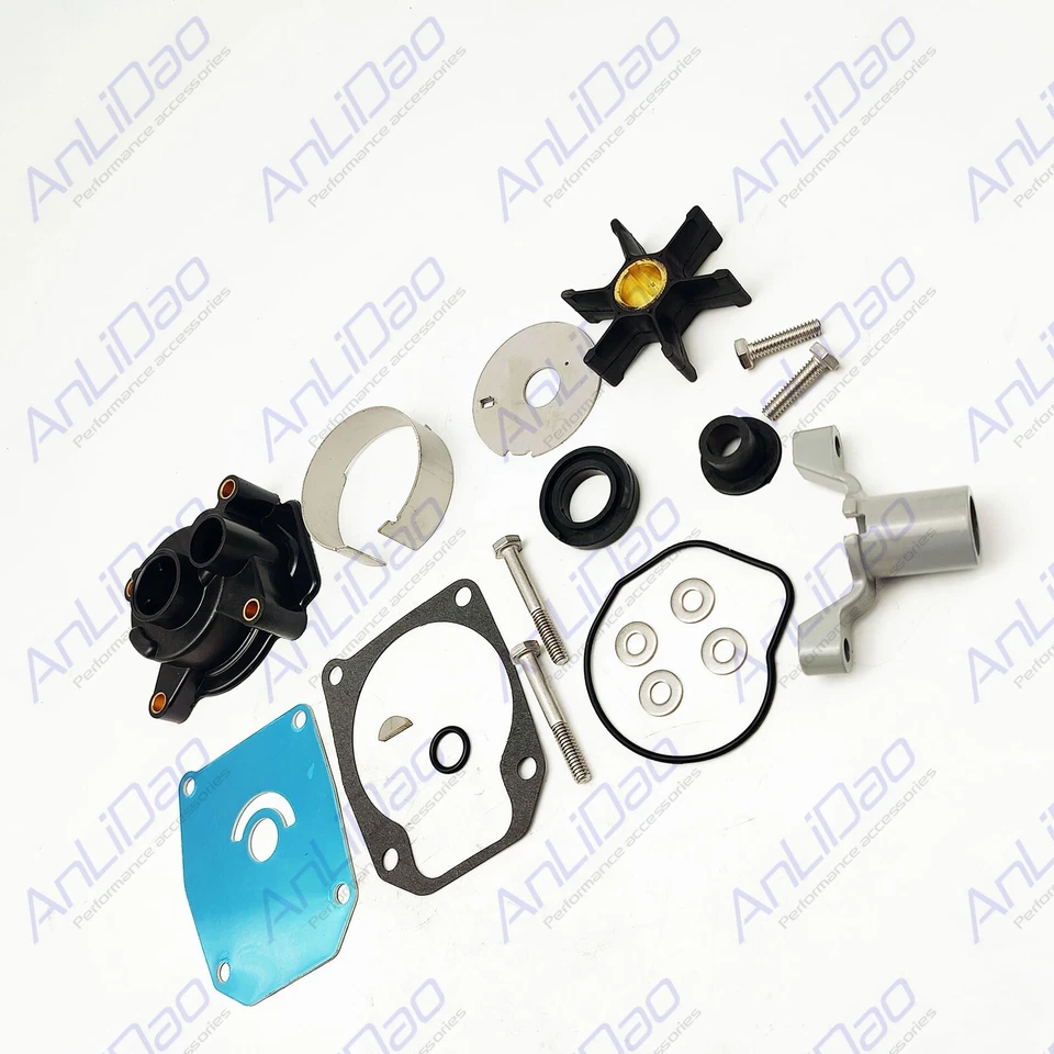Nuevo kit de reparación de bomba de agua Johnson/Evinrude con carcasa, 0387326 0389133 Foto 2 de 2