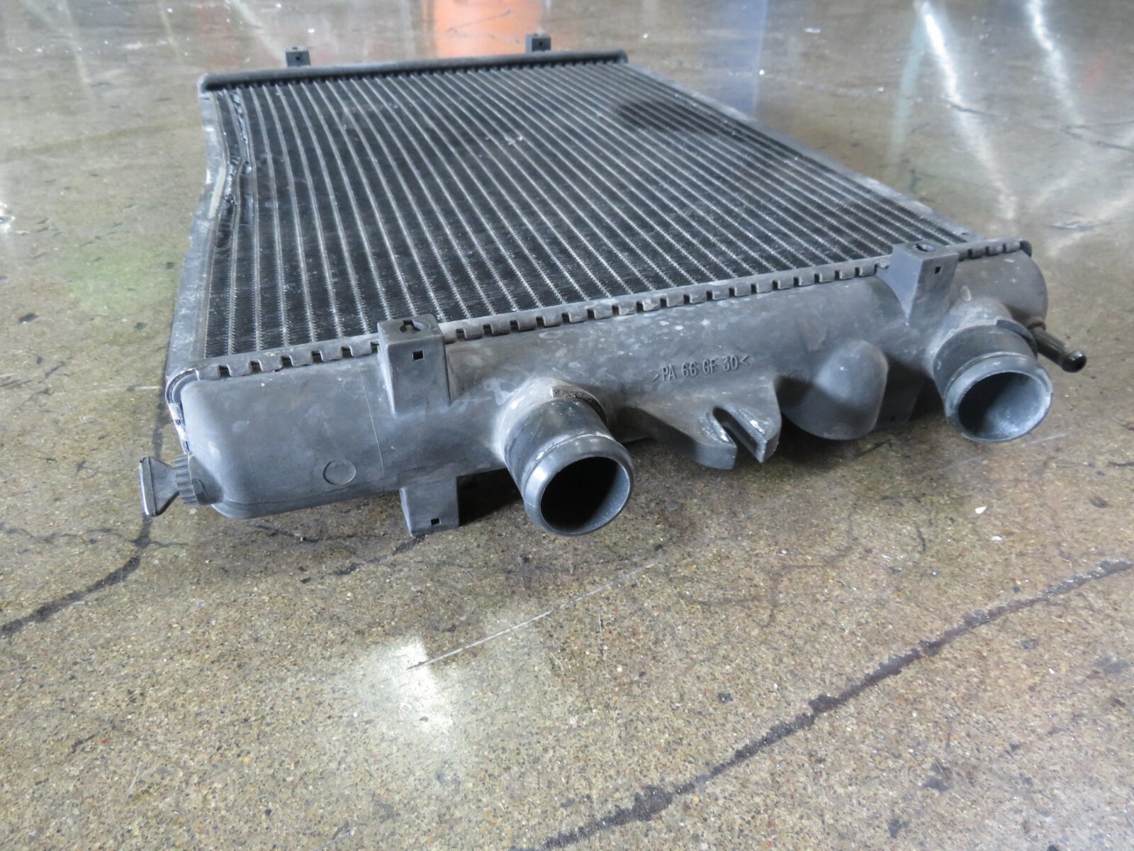 Ferrari 360, Spider, LH, Left, Radiator, Used, Bent, P/N 176056
