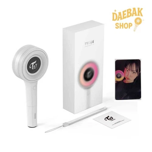 Twice Candybong ∞ Infinity Official Light Stick K-pop Goods +Photocard Full Set