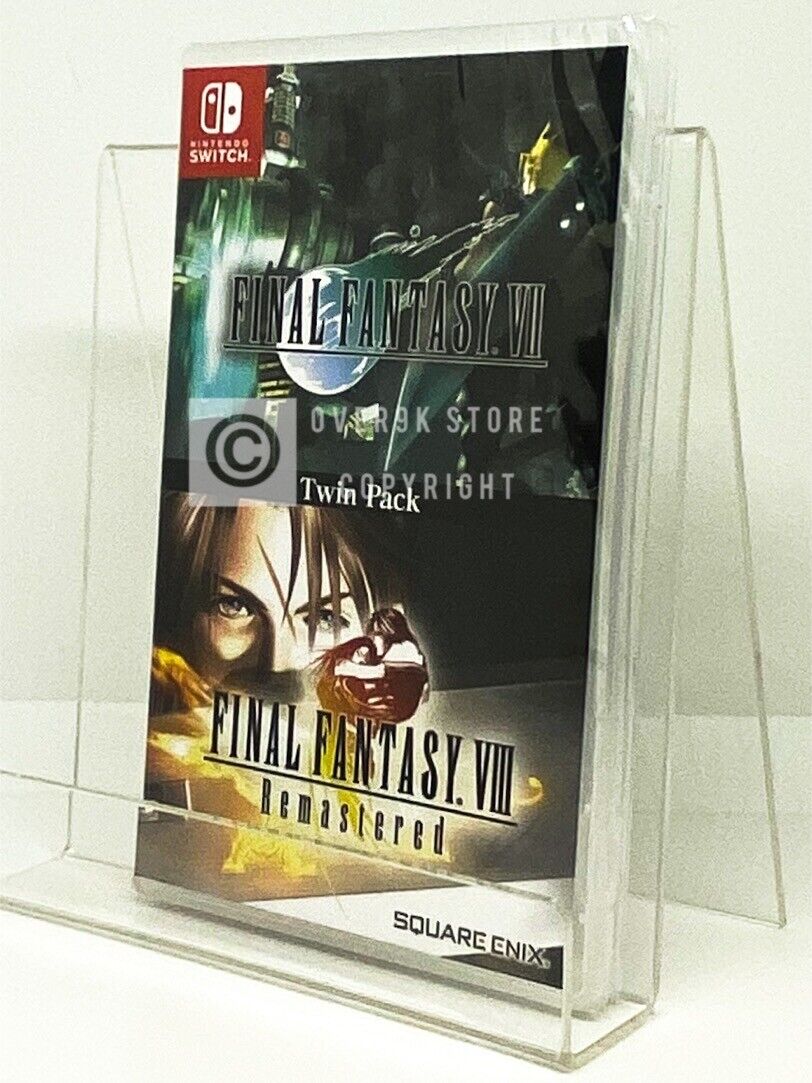 Final Fantasy 7 VII & 8 VIII Twin Pack - Nintendo Switch - New