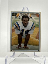 1983 Topps Stickers Charlie Joiner Football Card #126 NM FREE SHIPPING