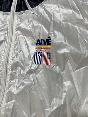 Aime Leon Dore ALD 38-GS Offshore Hoodie Windbreaker White Full
