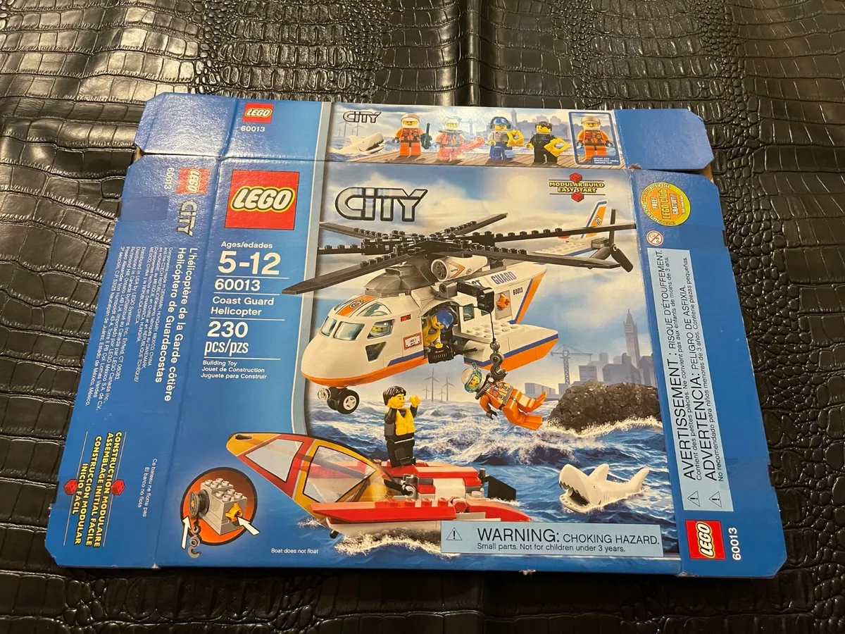 LEGO 60013 CITY COAST GUARD HELICOPTER Box Only S22