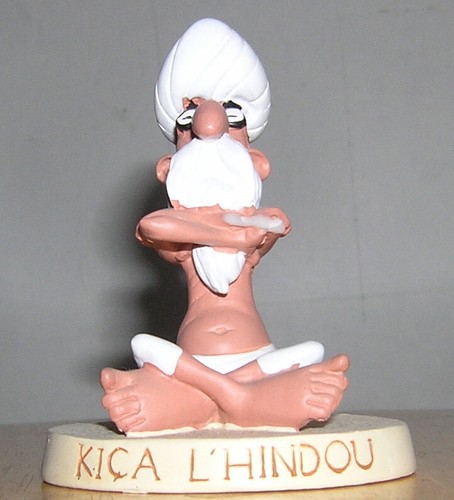 FIGURINE EN RESINE ASTERIX ATLAS PLASTOY - KICA L'HINDOU (vendeur pro