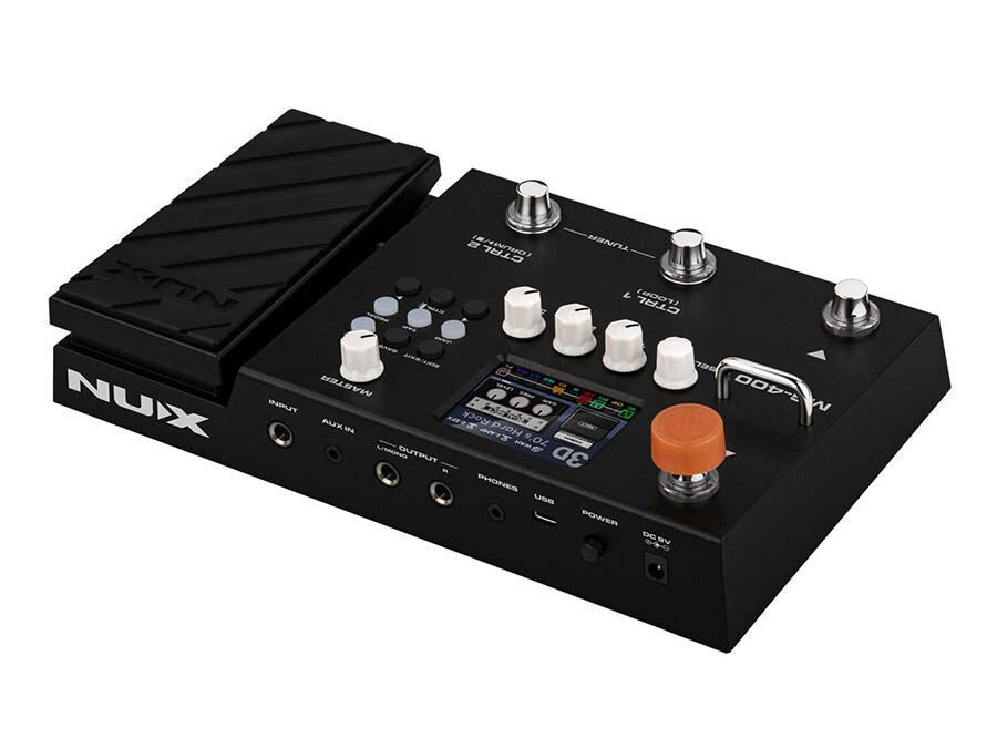 Nux MG-400 Multi-Effect Guitar/Bass Amp Modeling Processor