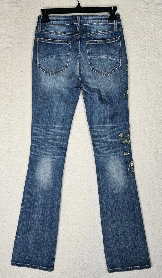 NUEVO Jeans Driftwood Mujer Talla 24x33 Kelly Libélula Bordados Bootcut  Foto 2 de 4
